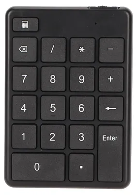 Obrázek produktu pro Bluetoothová numerická klávesnice s 19 klávesami pro notebook a stolní počítač