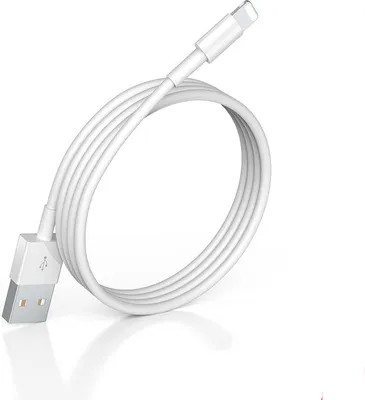 Produktbild von Lightning Ladekabel passt für iPhone 14 / 13 / 12 / 11 Pro Max Mini / XS / XR / 8 / SE 2020 Datenkabel