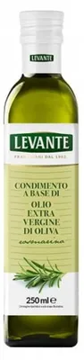 Obrázek produktu pro Extra panenský olivový olej s rozmarýnem 250 ml – Levante
