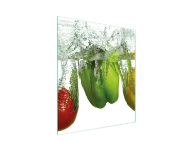 Produktbild von Glasschneidebrett 45x52 Pfeffer