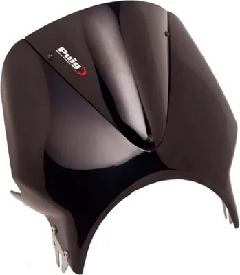 Immagine prodotto di Cupolino PUIG vision nero 330x310mm omologato ABE per Kawasaki