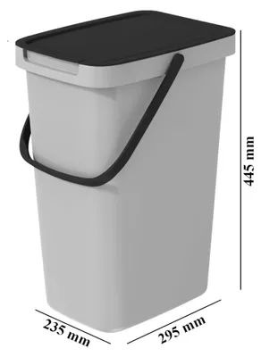 Obrázok produktu pre Odpadkový kôš SELECT 20 l popolovo sivý