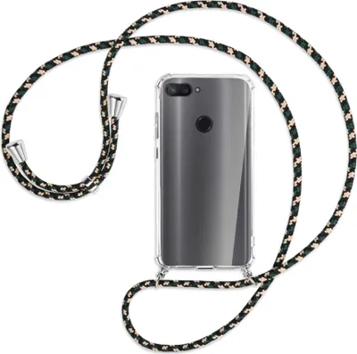 Produktbild von Handykette Backcover-Schutzhülle mit Band (Metall silberfarben) für Xiaomi Mi 8 Lite - camouflage