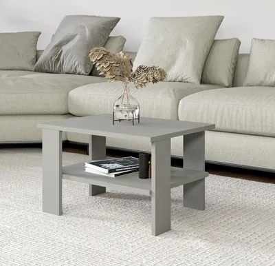 Produktbild von Skye Decor, Duama - Grey, Couchtisch, Grau, 100 % MELAMINBESCHICHTETE SPANPLATTEN, 45 x 60 x 37 cm
