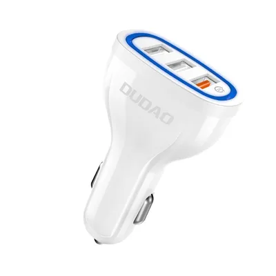 Immagine prodotto di Caricatore Auto Dudao Quick Charge 3.0 Bianco KP14092