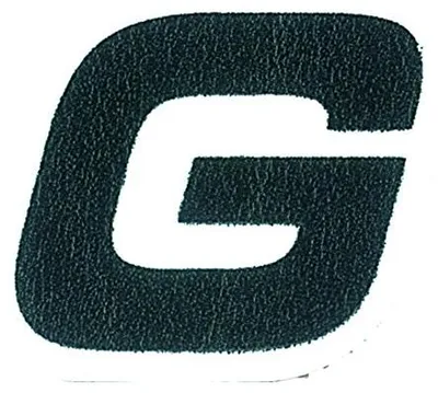 Immagine prodotto di Adesivo Lettera G, nero