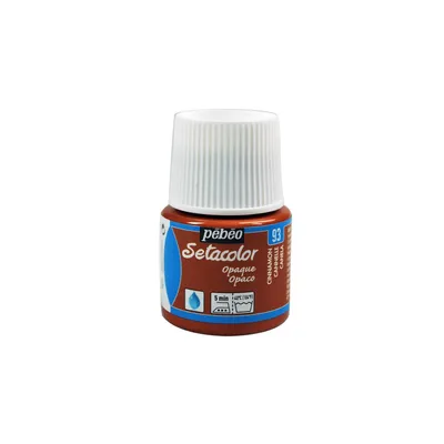 Zdjęcie produktu dla Textilfarbe Setacolour opak - Zimt - 45 ml
