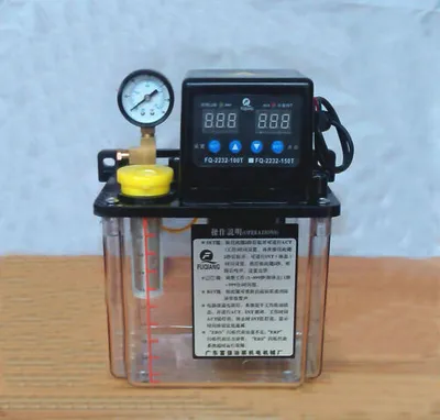 Obrázek produktu pro Automatické olejové čerpadlo 1,5 l s dvojitým digitálním displejem, elektrické mazací čerpadlo, 6 mm