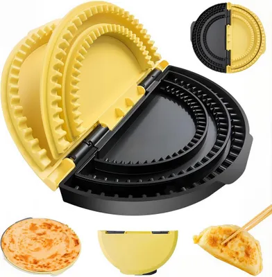 Produktbild von 3-in-1 Tortilla Sealer & Quesadilla Maker für 15/20/25 cm Wraps, Burritos, Tacos, Dumplings & Sandwiches, praktisches Küchenwerkzeug