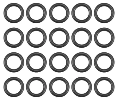 20 O-Ringe Nitrilkautschuk 6–28 mm ID, 2,65 mm breit