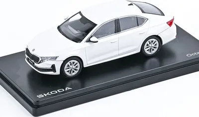 Obrázok produktu pre Škoda Octavia IV FL (2024)  Bílá Candy - ABREX 1:43