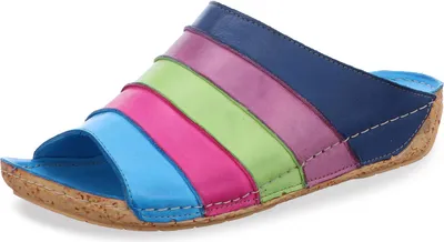 Immagine prodotto di Gemini 032084-02 Scarpe da donna Mules Clogs Pelle, Dimensione:41 EU, Colore:Multicolore