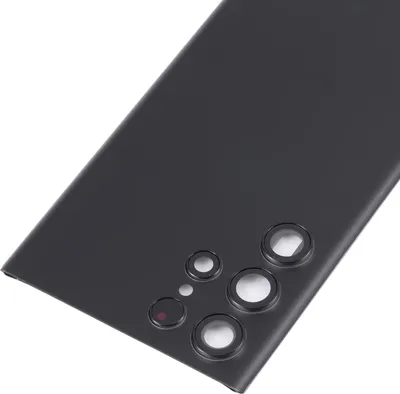 Produktbild von Für Samsung Galaxy S22 Ultra SM-S908B Akkudeckel Backcover Rückseite schwarz