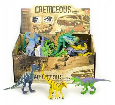 Image de Mélange de figurines de dinosaures