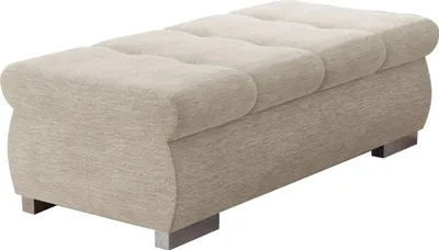 Produktbild von MIRJAN24 Polsterhocker Orkan Groß, Moderne Sitzhocker vom Hersteller, Holzkonstruktion, 120x60x39 cm (Farbe: Nazar 225.02)
