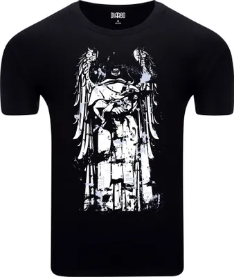 Obrázek produktu pro Diarbo Pánské tričko se strašidelným potiskem Dark Priest Black Velikost S
