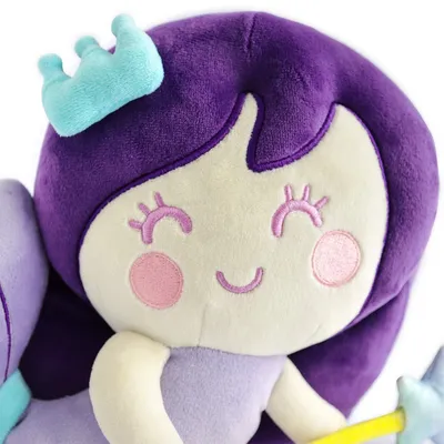 Immagine prodotto di Giocattolo di peluche Milk&Moo Little Mermaid, simpatico giocattolo super morbido, perfetto per giocare e coccolare, 100% poliestere, 10,6 pollici