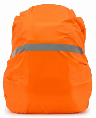 Productafbeelding van Regenhoes voor Rugzak 15-35L met Reflecterende Strepen