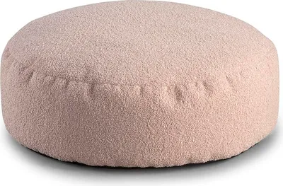 Image de Pouf pour enfants "MIKI" - Confortable, Pouf Montessori pour chambre d'enfant (Rose, ? 65 cm)
