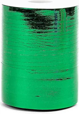 Produktbild von Geschenkband Polyband 10mm/250m Metallic Grün