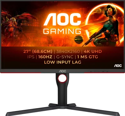 Produktbild von AOC Gaming U27G3X - LED-Monitor - 4K - 68.6 cm (27") - HDR