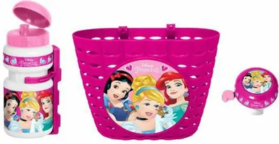 Image de DISNEY PRINCESSES Combo (panier + gourde + sonnette)