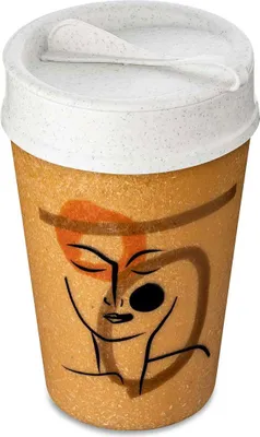 Image de Koziol Tasse isotherme Iso To Go Face 400 ml
