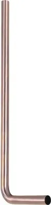 Produktbild von Differnz Abgangsbogen für Waschtische 750 x 220 mm Ø32 mm kupfer