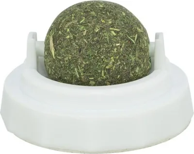Immagine prodotto di Boule d'herbe à chat avec support ø 5 cm