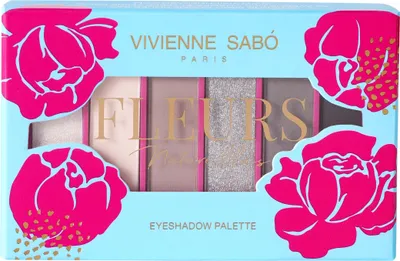 Produktbild von Vivienne Sabo - Eyeshadow Palette -Fleurs Naturelles 04 Pivoine
