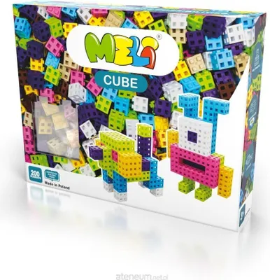 Image de Meli Cube Pink 200pcs briques de construction