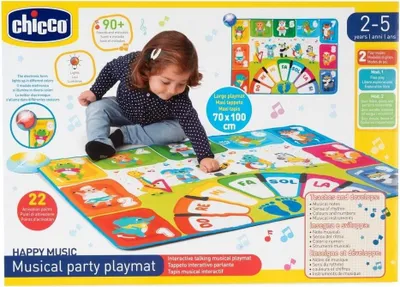 Produktbild von Chicco 00011855000000, Babyspielmatte, Mit Ton, Mehrfarbig