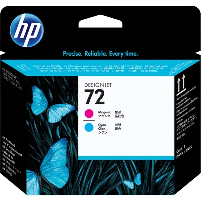 Produktbild von HP No72 Magenta and Cyan Printhead