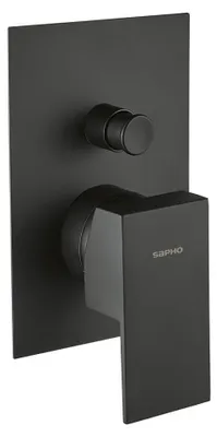 Imagen del producto de Grifo de ducha empotrado Sapho SPECTRE, de dos salidas, color mate