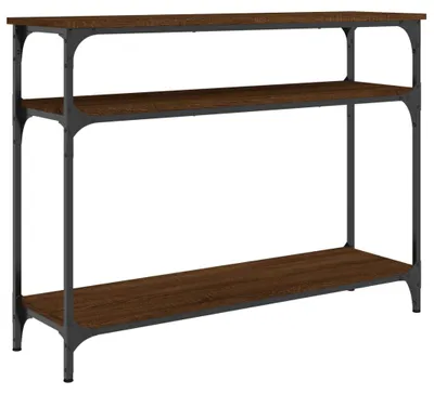 Obrázok produktu pre vidaXL Konzolový stôl Brown Oak Optics 100x29x75 cm Inžinierske drevo