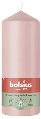 Immagine prodotto di Candela a colonna Bolsius rosa 15 cm Ø 5,8 cm