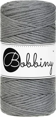 Produktbild von Bobbiny Macramee-Kordel 3mm 100m Stone Grey