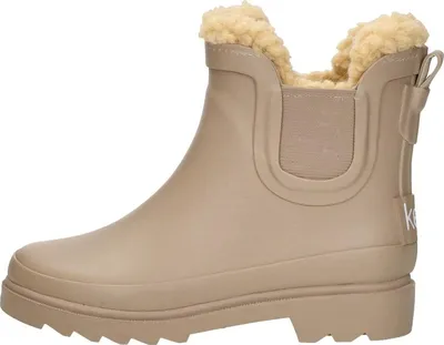 Produktbild von KEQ Chelsea Rainboots Fur  Kinderlaarzen - Beige - Maat 29/30
