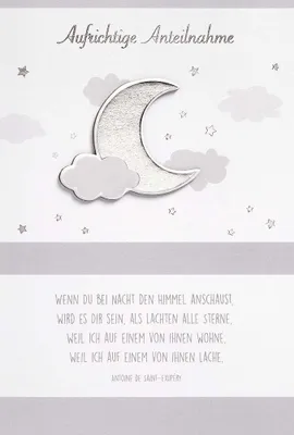 Produktbild von Trauer - Beileid - Kondolenz - FEELINGS COLLECTION Karte mit Umschlag
