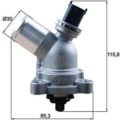 Produktbild von MAHLE Thermostat Kühlmittel 105°C für CHEVROLET SPARK (M300)