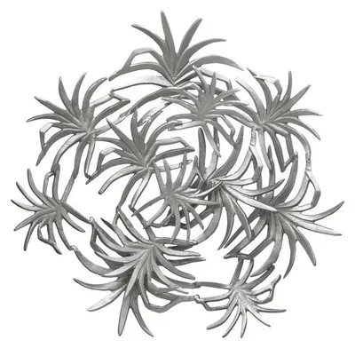 Produktbild von Wanddekoration Domizil aus silberfarbenem Eisen