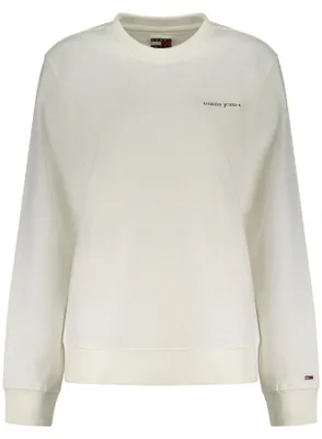 Produktbild von Weißes Damen Sweatshirt: Langarm, Rundhals, Gefüttert & Stylisch