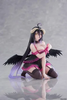 Image de Figurine PVC mignonne de bureau d’Albedo (version Négliée) Overlord, 13 cm