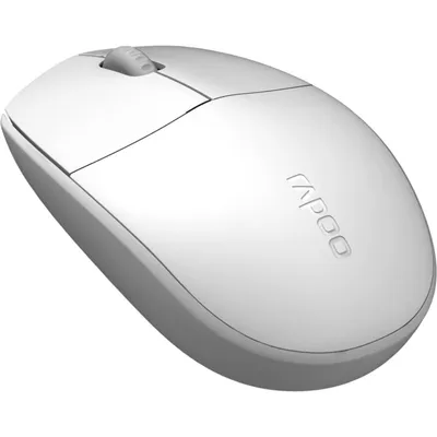Produktbild von Rapoo N100, Beidhändig, Optisch, 1600 DPI, Weiß