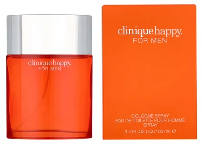Produktbild von Clinique Happy For Men, Männer, 100 ml, Nicht nachfüllbare Flasche, Alcohol denat., water\aqua\eau, fragrance (parfum), limonene, linalool, benzyl salicylate,...