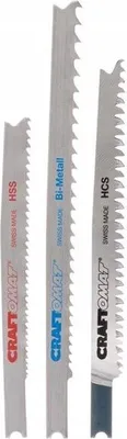Obrázek produktu pro Craftomat Sada pilových listů do přímočaré pily U234X / U345XF / U123X 3 ks.