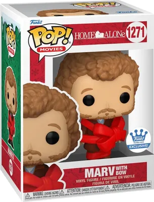 Obrázok produktu pre Figúrka Funko POP Home Alone 1271 Marv with Bow  Special Edition