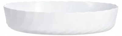 Produktbild von Luminarc Trianon Auflaufform weiß 36x29cm Glas