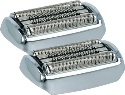 Produktbild von vhbw 2x Scherköpfe Ersatz für Braun 92S für Elektrorasierer, Silber