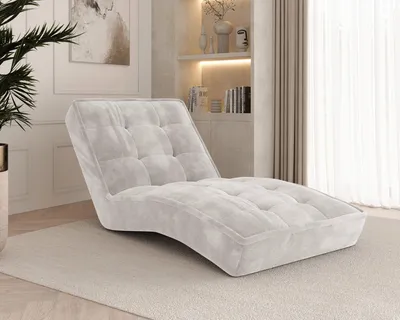 Produktbild von MOEBLO Livano moderne Chaiselongue, Relaxliege, Liegesessel, Polsterliege, Relaxsessel für Wohnzimmer, Schlafzimmer, Lounge 73 x 79 x 170 cm – Beige